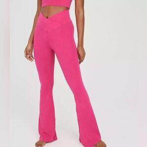 OFFLINE PINK FLARE PANTS